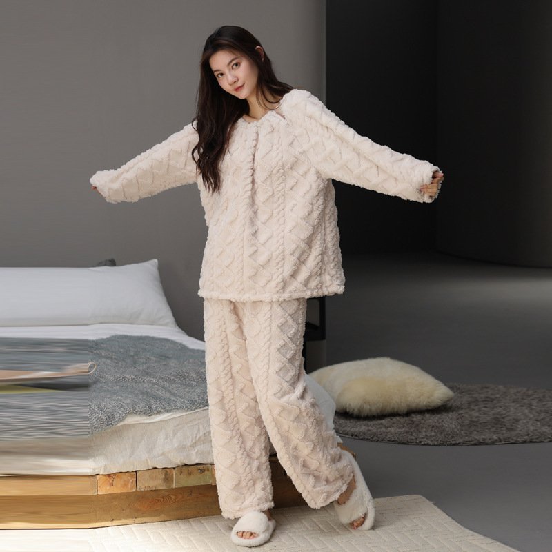 Warm Winter Loungewear Women’s Suit