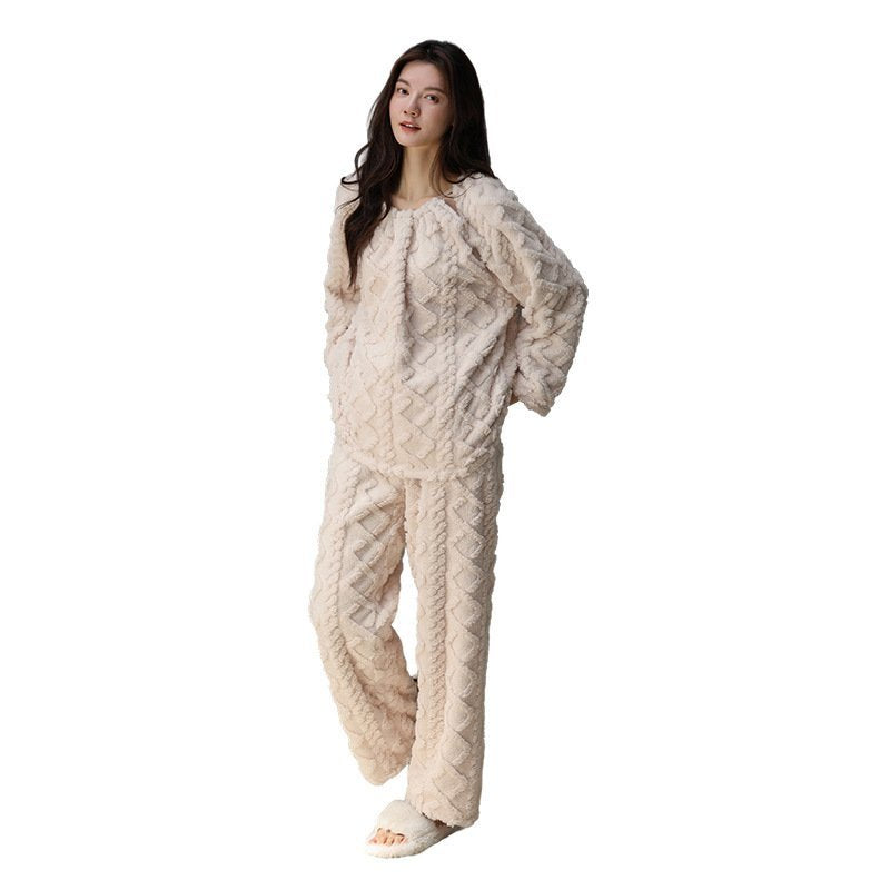 Warm Winter Loungewear Women’s Suit