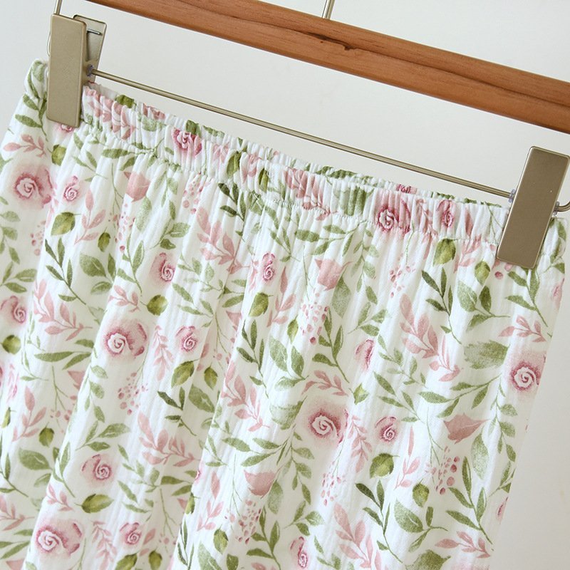 Summer Loungewear Thin Cotton Plus Size Suit Women