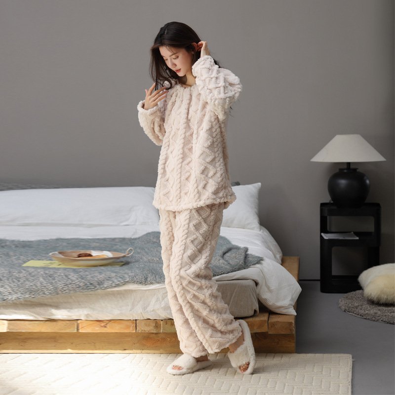 Warm Winter Loungewear Women’s Suit