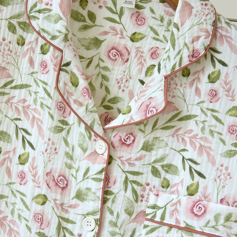 Summer Loungewear Thin Cotton Plus Size Suit Women