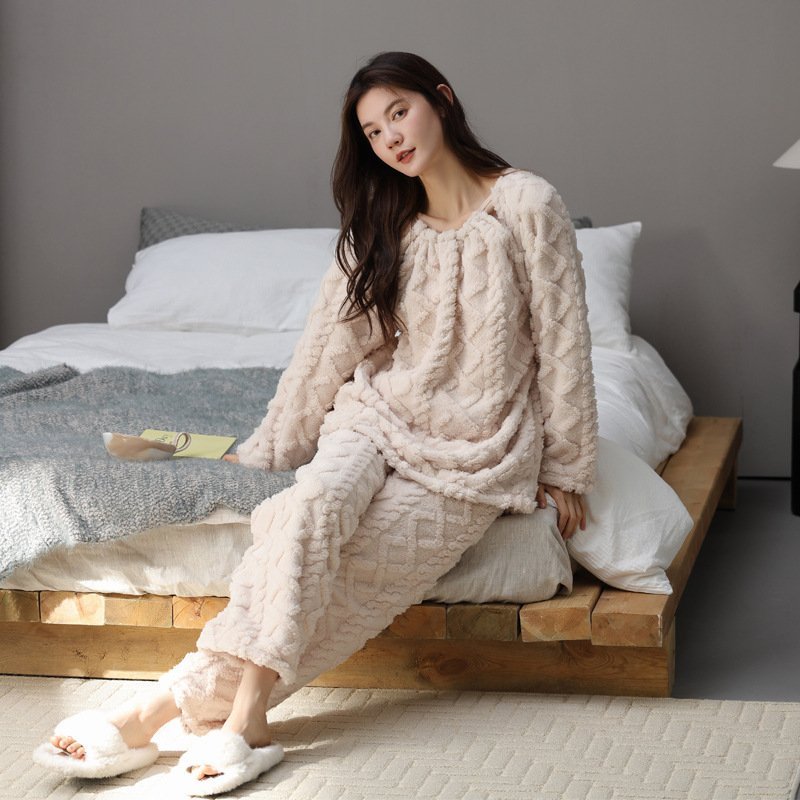 Warm Winter Loungewear Women’s Suit